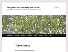 Tablet Screenshot of ontwerpvantuinen.nl